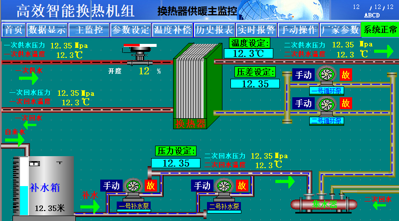 億維SMART PLC在供暖行業(yè)的應用